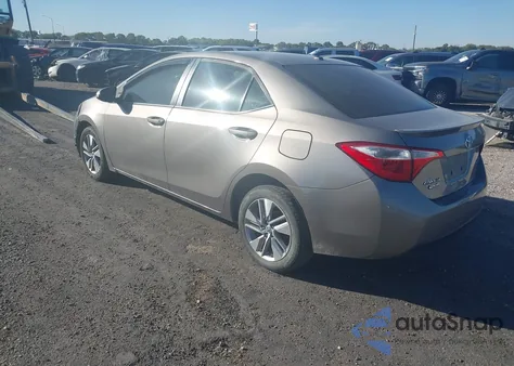 2014 Toyota Corolla Le Eco Plus из США, поврежденный, VIN 5YFBPRHE3EP041277